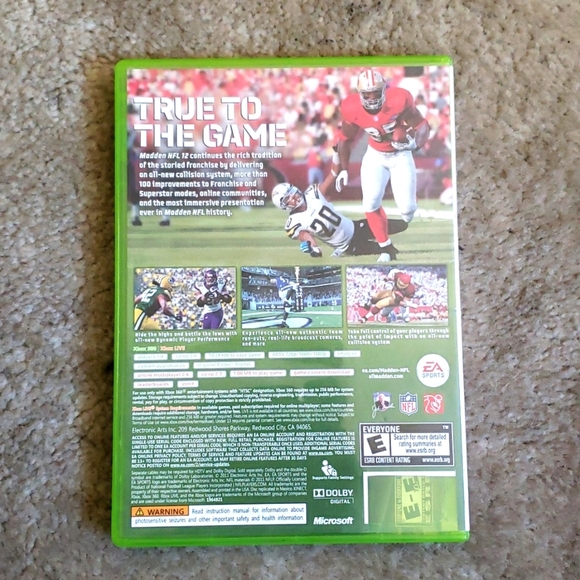 3 NFL Madden NFL GAMES Xbox 360 - Picture 7 of 13